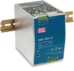 Mean Well MEANWELL - NDR-480-48 - Industrial switching power supply 48V 480W on DIN
