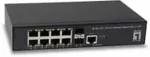 LevelOne KILBY 10-Port L2 Managed Gigabit Switch, 2 x SFP