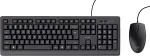 NONAME Klaviatuur TKM-250 USB KEYBOARD AND MOUSE SET QWERTZ B2B