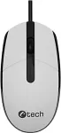 Hiir C-TECH Mouse WM-10, black and white, USB