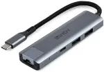 Lindy USB 3.2 Gen 2 Typ C Hub & Gigabit Ethernet