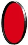 B+W 72mm #090 Glass Filter - Light Red #24