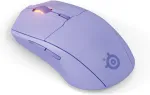 Hiir SteelSeries Pelė žaidimams | Rival 3 Gen 2 | Wireless | 2.4GHz, Bluetooth | Lavender