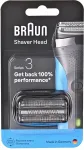 Braun Series replacement blades, black