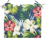 Home4you Toolikate SUMMER FLOWER 38x43x2,5cm, tume lillemuster, 100% pol&uuml;ester, kangas 472