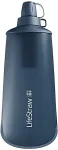 No name Peak squeeze filter bottle 1l-mountain blue
