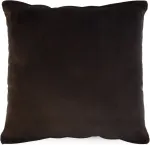 Home4you Padi VELVET 2, 45x45cm, must, 100% pol&uuml;ester, kangas 411