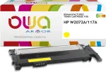 Tooner Armor OWA toner compatible with HP W2072A, 117A, 700st, yellow