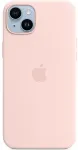 APPLE iPhone 14 Plus Silicone Case with MagSafe - Chalk Pink