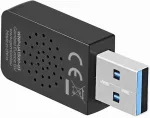V&otilde;rgukaart GEMBIRD WRL ADAPTER 1300MBPS USB/DUALBAND WNP-UA1300-03