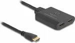 DeLOCK HDMI Switch 2 x HDMI in zu 1 x HDMI out 8K 60 Hz mit integriertem Kabel 50cm