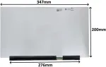 SIL OLED PANEL 15.6" FHD 1920x1080 30PIN GLOSSY / WITHOUT HANDLES