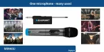 Blaupunkt Microphone wireles UHF WM40U