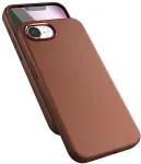 EPICO Mag+ leather case iPhone 16e/17e brown