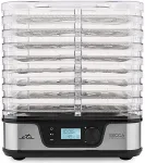 ETA Food dryer | ETA930190000 Secca Premium | Power 380 W | Number of trays 8 | Temperature control | Integrated timer | Silver