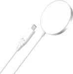 Noname Magnetic Wireless Charger CHOETECH, 15W, iPhone 14, white