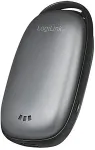 Logilink Powerbank 4.000 mAh, 1x USB-A, Handw&auml;rmer, metallgrau