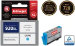 Tooner ACJ Activejet AH-920CCX Ink (replacement for HP 920XL CD972AE; Premium; 12 ml; cyan)