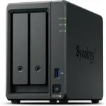 Synology DiskStation DS725+ NAS/storage server Ryzen Embedded R1600 4 GB DDR4 0 TB Black