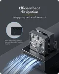 ICY BOX 4-kohaline dokkimisjaam 2x M.2 NVMe ja 2x 2,5"/3,5" HDD/SSD jaoks &uuml;he režiimiga, Host USB 3.2 Gen 2, 10 Gbps
