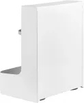 Ergo Office Under-Desk Storage Box / Organizer with Accessories Shelf, White, Max. 5kg, ER-442