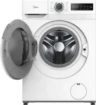 MIDEA | Washing Machine | MF110W80BA10/W-HR | Energy efficiency class A | Front loading | Washing capacity 8 kg | 1400 RPM | Depth 48 cm | Width 60 cm | Display | LED | Steam function | White
