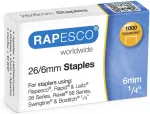 RAPESCO Klambrid 26/6mm (pakis 1000 tk), 2 tk