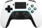 Joystick Deltaco Gaming Deltaco GAM-139-W Gaming Controller White USB Gamepad Analogue Android, PC, Playstation, Xbox, iOS