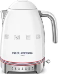 Veekeetja SMEG KLF04IDFEU 1,7L, White, Ines de la Fressange