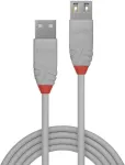 Lindy 0.2M USB 2.0 TYP A GRAU VERLNGERUNGSKABEL ANTHRA LINE