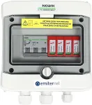 EMITER Switchgear attached AC Hermetic IP65 Emitter With AC Dehn Type 2 Surge Arrester , 16A 3-F