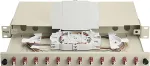 EQUIP LWL-Splei&szlig;kasten 12-Port LC-Duplex OM4 1U komplett gr