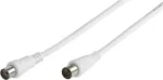 Vivanco antennikaabel PS 15m, valge