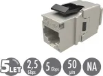 Solarix CAT5E STP quick-cut keystone SXKJ-5E-STP-BK-NA