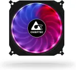 Chieftec CF-1225RGB computer cooling system Computer case Fan 12 cm Black