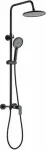 No name SHOWER SET RIKIA WITH MIXER BLACK