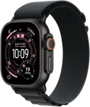 APPLE Watch Ultra 3 GPS + Cellular 49mm Black Titanium Case with Black Alpine Loop - Small