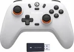 Joystick Gamesir Nova Lite Biały / Bluetooth i 2,4 GHz i USB-C / Nintendo Switch / Android / PC / iOS