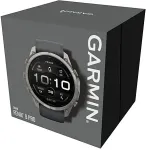 Garmin Nutikell Fenix 9 Pro &ndash; 51mm Titanium with Graphite/Black Silicone Band