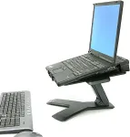 ERGOTRON Neo-Flex&trade; Notebook Lift Stand, Black, 6.3, -25 - 15, 0 - 360, 412 x 396 x 122