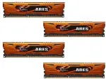 M&auml;lu G.SKILL DDR3 32GB 1600-10 Ares LowProfile Quad