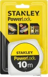 Stanley band size Powerlock, 10 meters (silver/yellow, 25mm, plastic housing)
