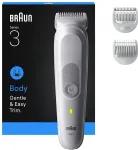 Braun Series 3 80789711 body groomer/shaver Light grey