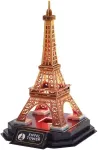Cubic Fun Puzzles 3D LED Eiffel Tower (night edition)