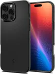 Spigen Kaitse&uuml;mbris Thin Fit (MagFit), Apple iPhone 16 Pro Max, must, &otilde;huke, MagSafe,