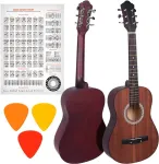 NN AG 34 1/2 ACOUSTIC GUITAR FOR LEARNING TO PLAY MATTE