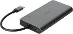 DELTACO USB-C dokkimisjaam HDMI / VGA / 2xUSB-A PD 3.0 spc hall