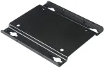 AKASA - Montagekomponente (Wandmontagehalterung) f&uuml;r LCD-Display/CPU - SPCC-Stahl - Schwarz
