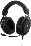 Deltaco GAM-030 headphones/headset Wired Head-band Gaming USB Type-A Black