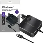 QOLTEC GaN 65W charger USB C PD PPS 5V 21V 3A 3.25A